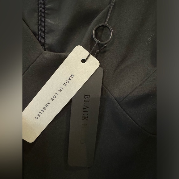 NWT Black Halo Size 12 Reese Dress in Black & Coconut - Picture 8 of 8